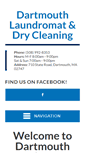 Mobile Screenshot of dartmouthlaundromat.com